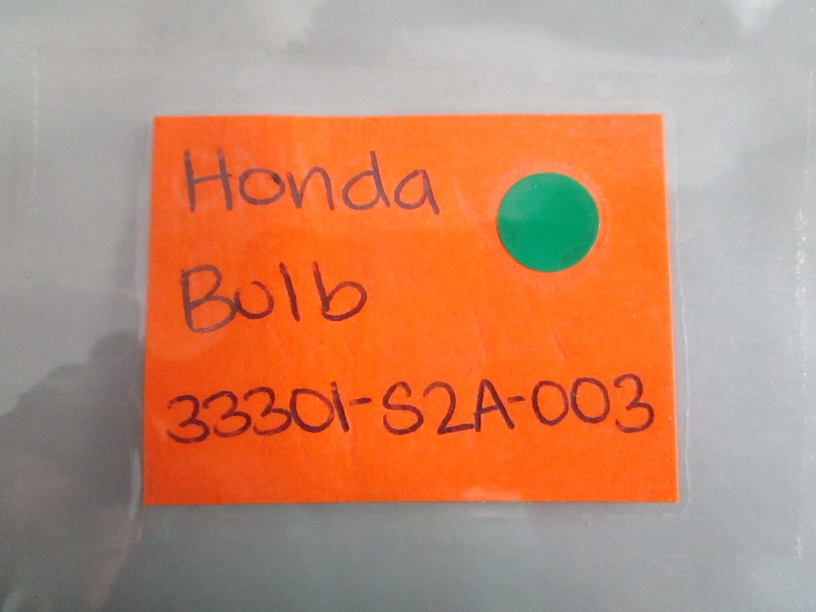 NEW OEM 33301-S2A-003 Honda Bulb 0820