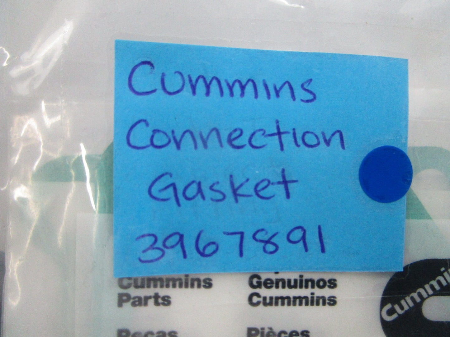 *NEW OEM* 0810 Cummins Connection Gasket 3967891
