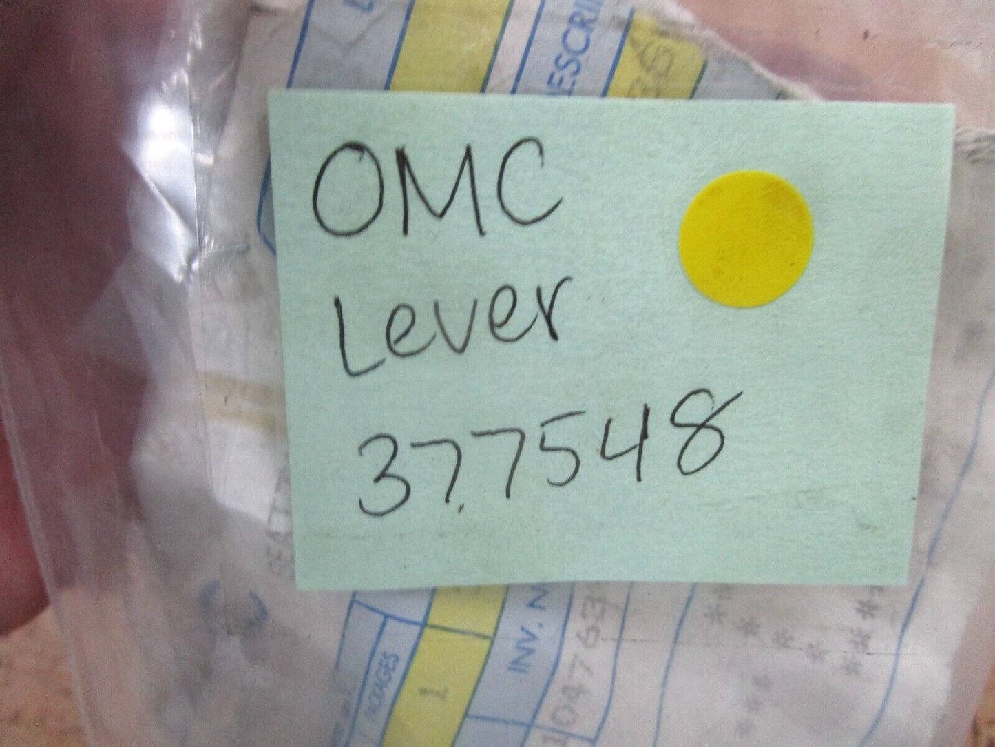 *NEW OEM* 0750 OMC Johnson Evinrude LEVER 377548 0377548