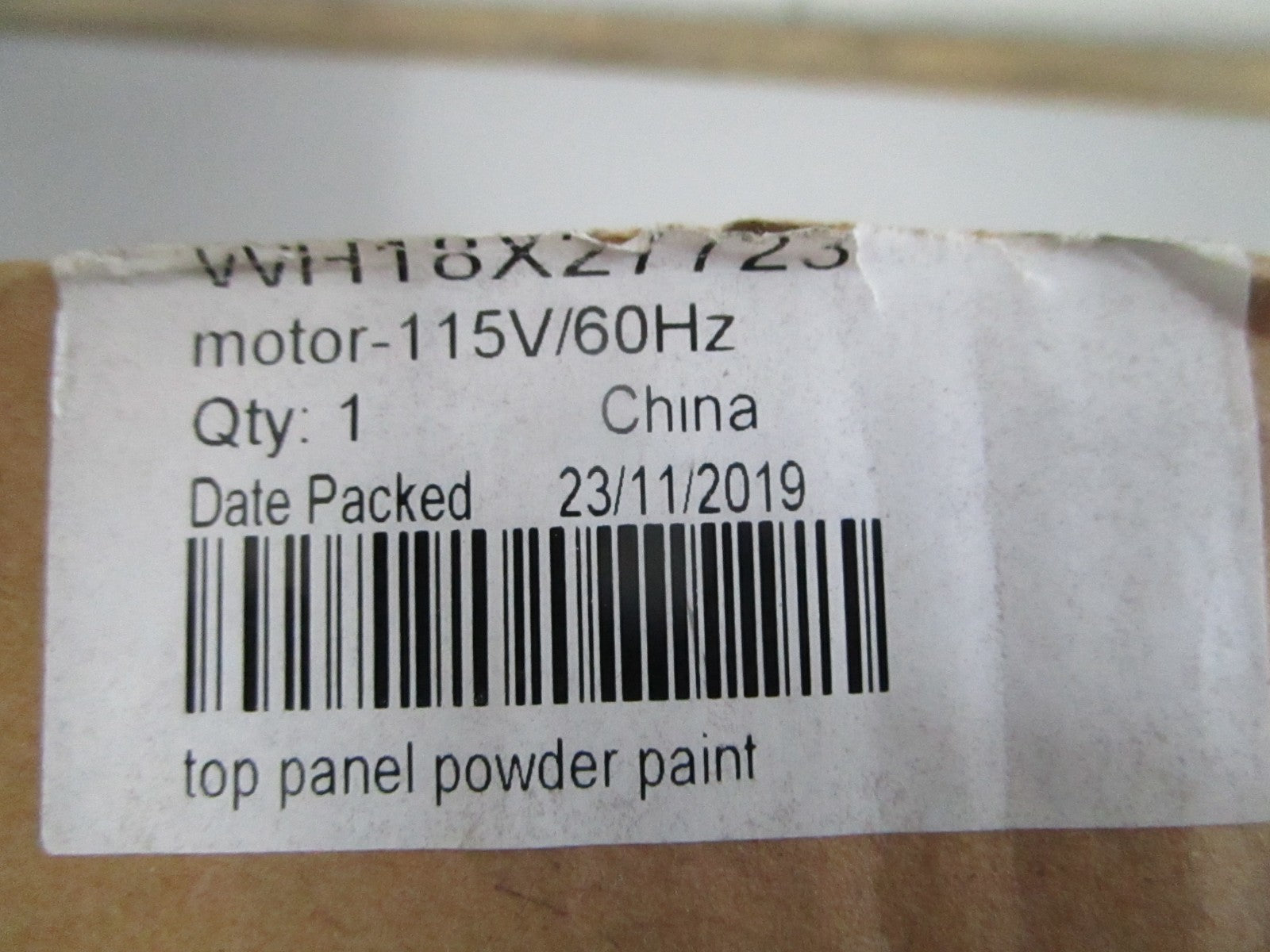 *NEW OEM* 0820 GE 115V/60Hz Washer/Dryer Motor Assy WH18X27723
