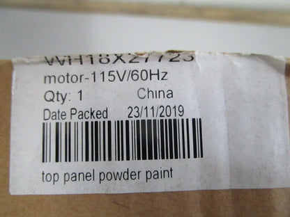 *NEW OEM* 0820 GE 115V/60Hz Washer/Dryer Motor Assy WH18X27723