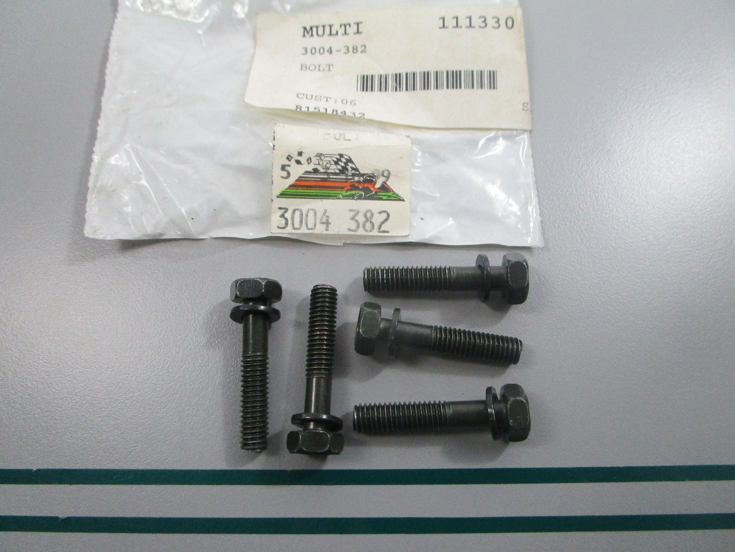 NEW OEM (LOT OF 5) 3004-382 Arctic Cat Bolt 0810