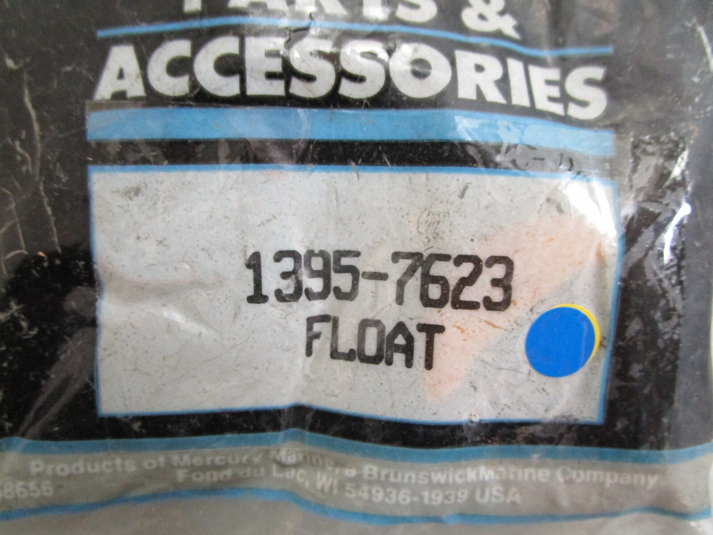 *NEW OEM* 0810 Mercury Quicksilver Float 1395-7623