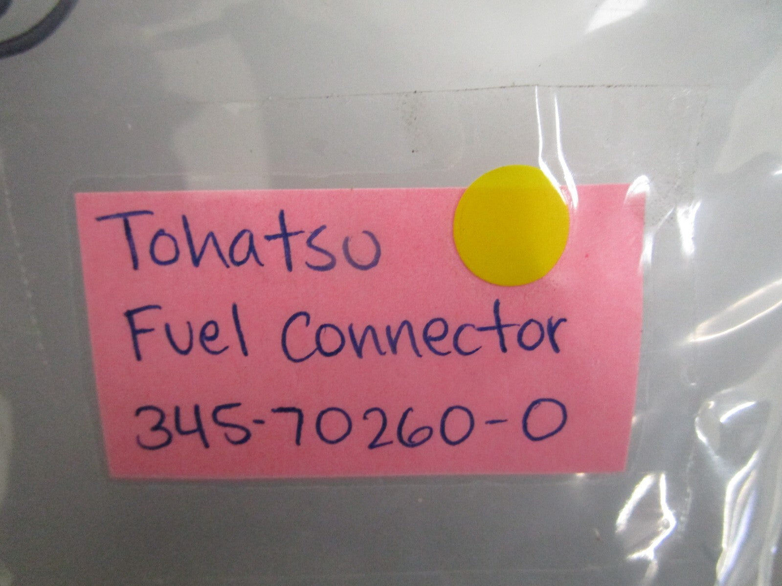 *NEW OEM* 0820 Tohatsu Fuel Connector 3GF-70260-0