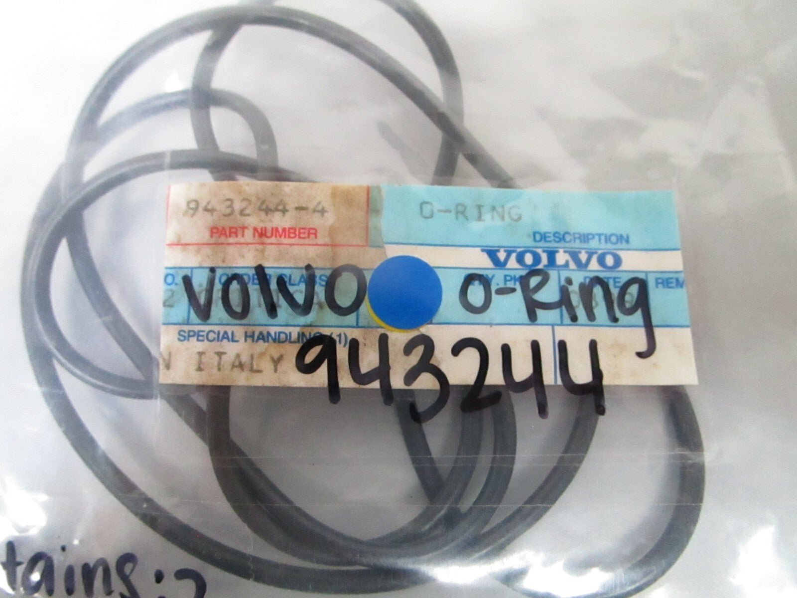 *NEW OEM* 0810 Volvo Penta O-Ring 943244