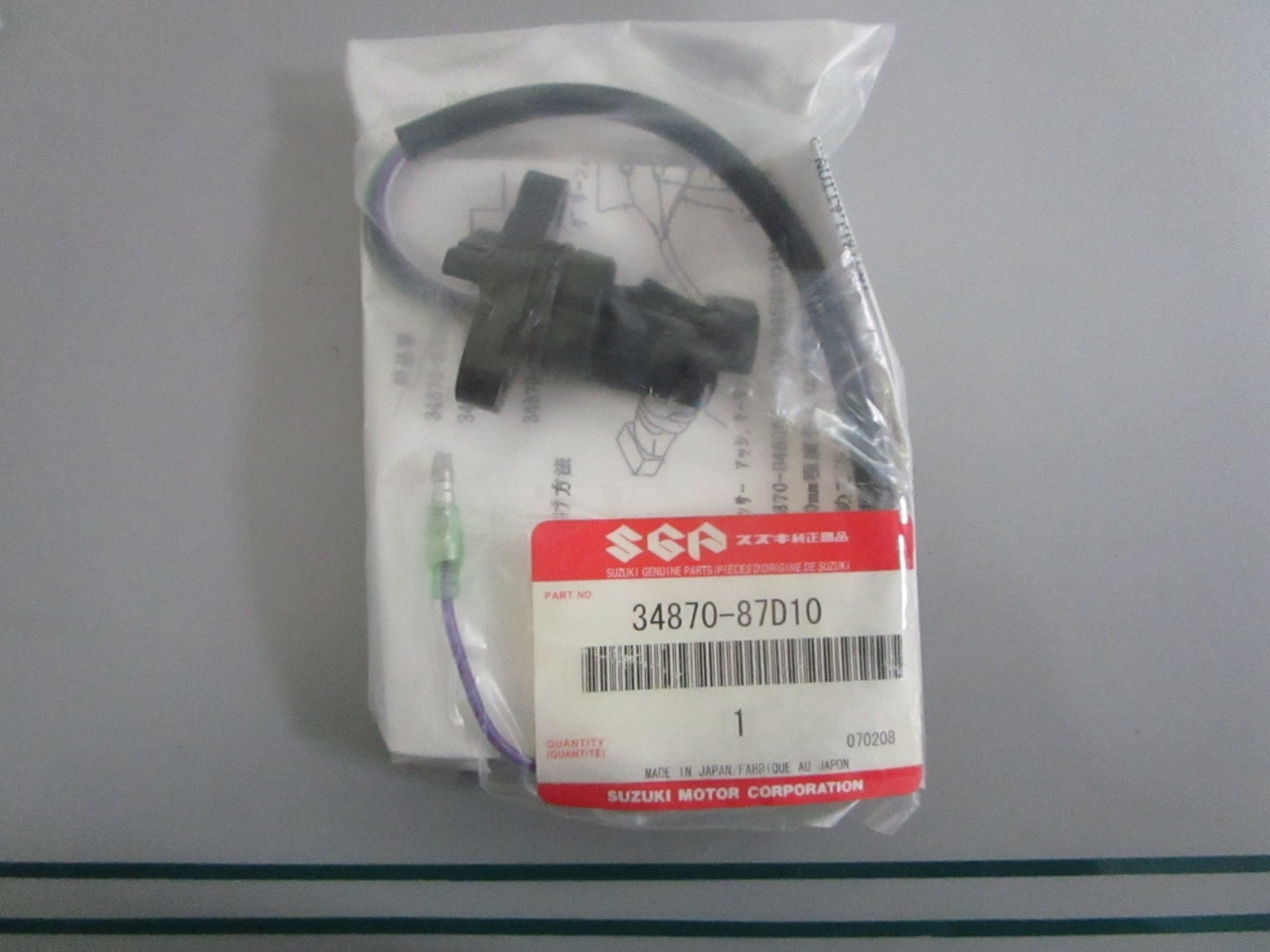 NEW OEM 34870-87D10 Suzuki Cooling Sensor 0820