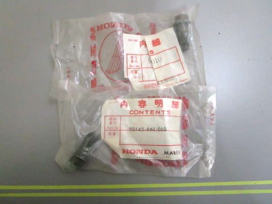 *NEW OEM* (LOT OF 2) 0750 Honda BOLT 90145-961-010