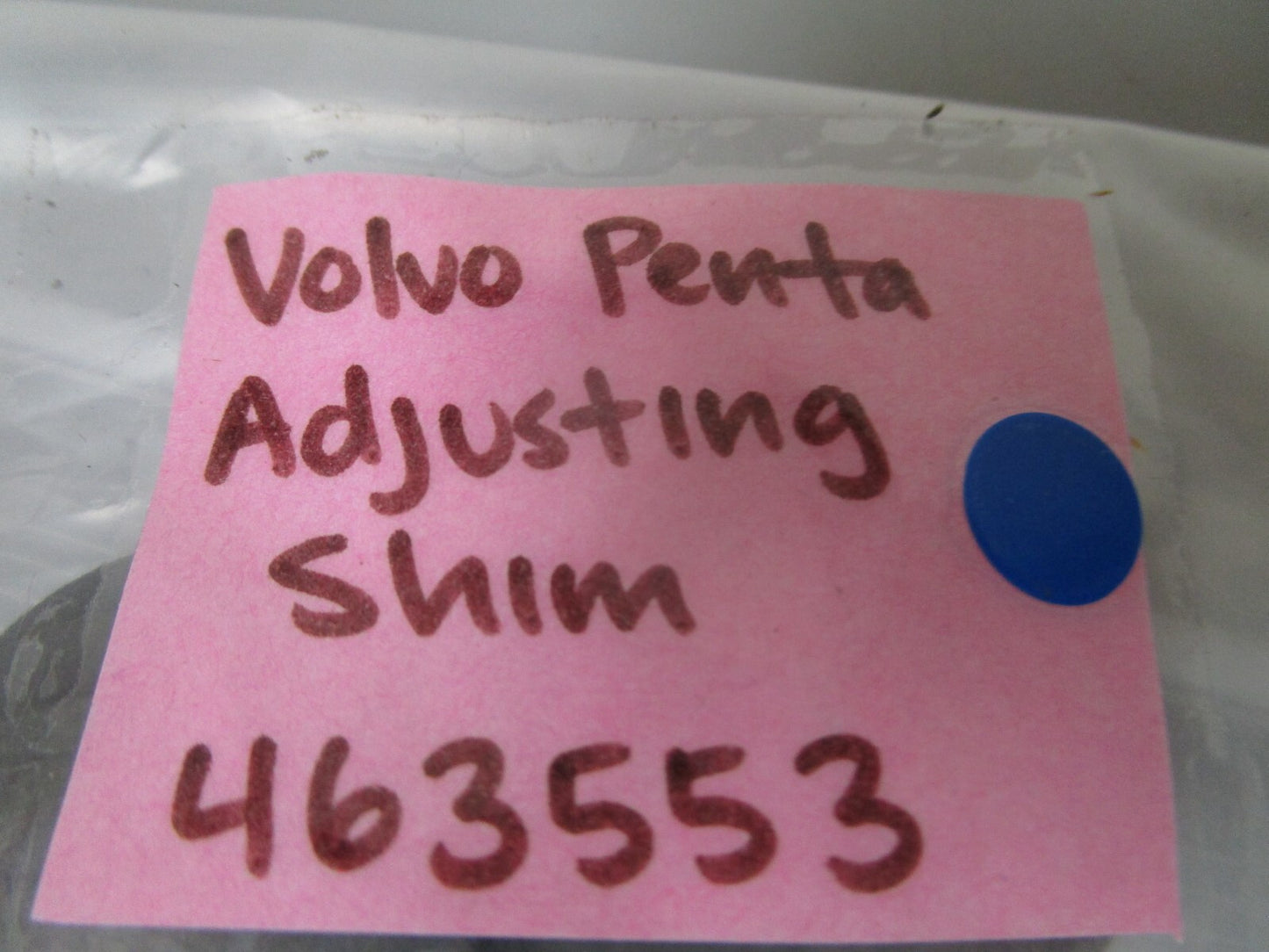 *NEW OEM* 0810 Volvo Penta Adjusting Shim 463553