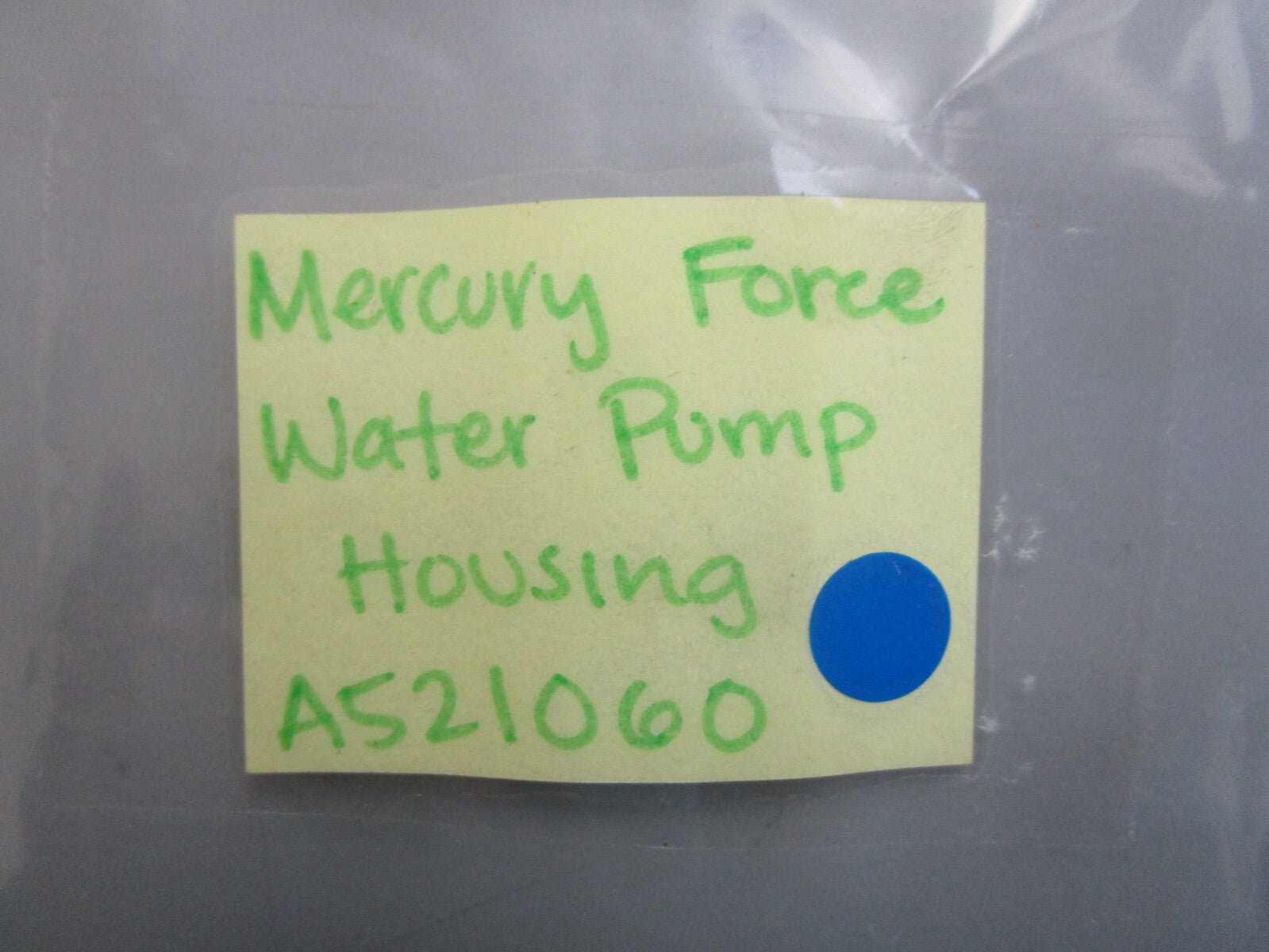 *NEW OEM* 0770 Mercury Quicksilver Water Pump Housing A521060