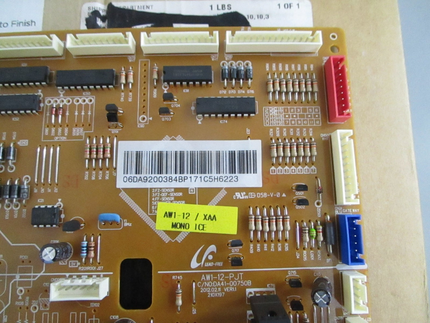 *NEW* 0820 CoreCentric Reman Refrigerator Control Board DA92-00384BR For Samsung