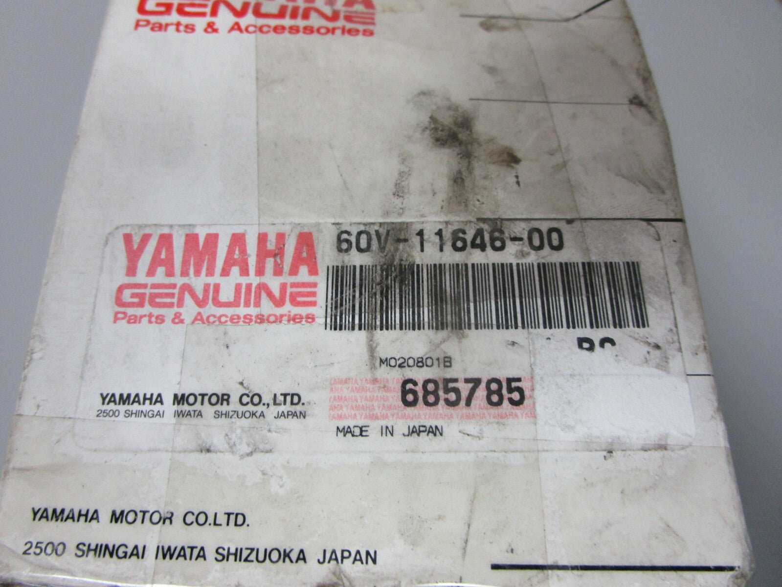 *NEW OEM* 0720 Yamaha 2003 250hp 0.50MM Piston Assembly 60V-11646-00-00