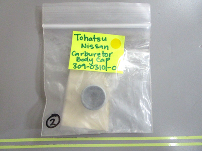 *NEW OEM* 0750 Tohatsu Nissan CARBURETOR BODY CAP 309-03101-0