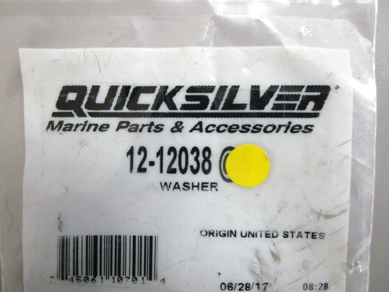 *NEW OEM* (LOT OF 5) 0750 Mercury Quicksilver WASHER 12-12038