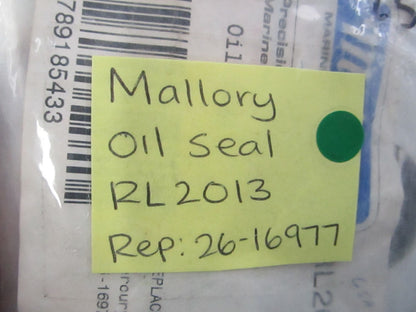 NEW (LOT OF 5) RL2013 Replaces: 26-16977 Mallory Oil Seal 0810