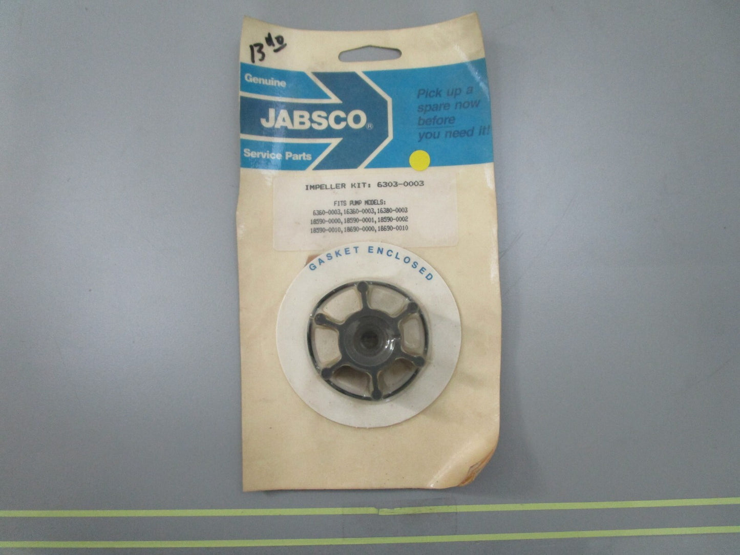 *NEW* 0810 Jabsco Impeller Kit 6303-0003