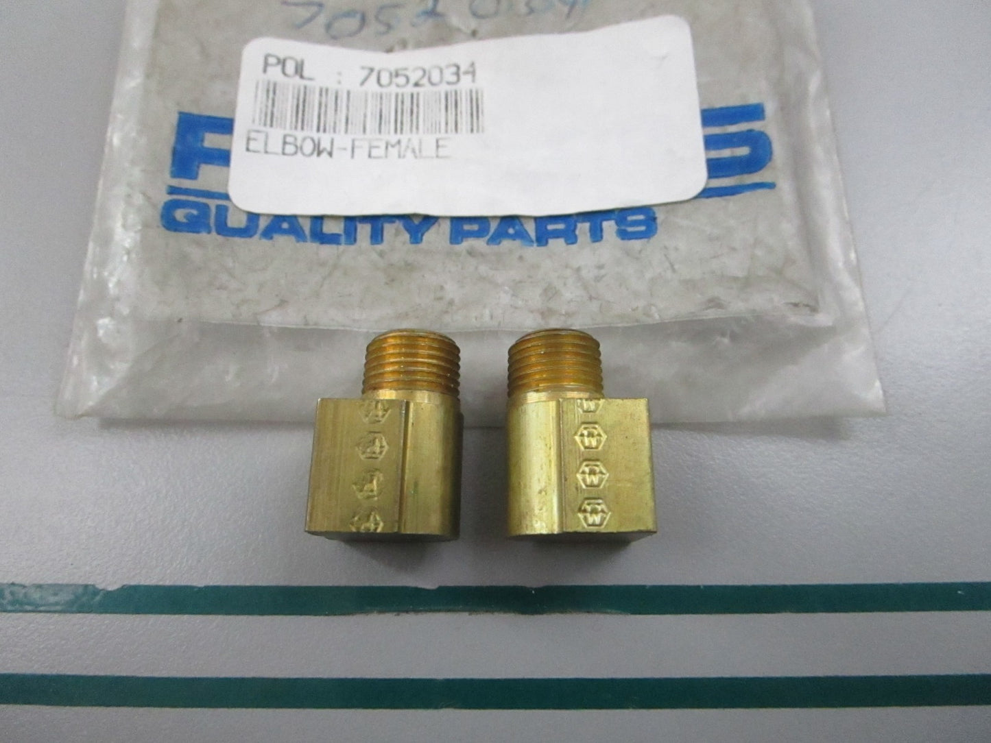 NEW OEM (LOT OF 2) 7052034 Polaris Female Elbow 0810