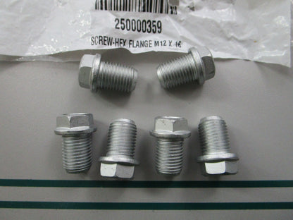 NEW OEM (LOT OF 6) 250000359 Can-Am Hex Flange Screw 0810