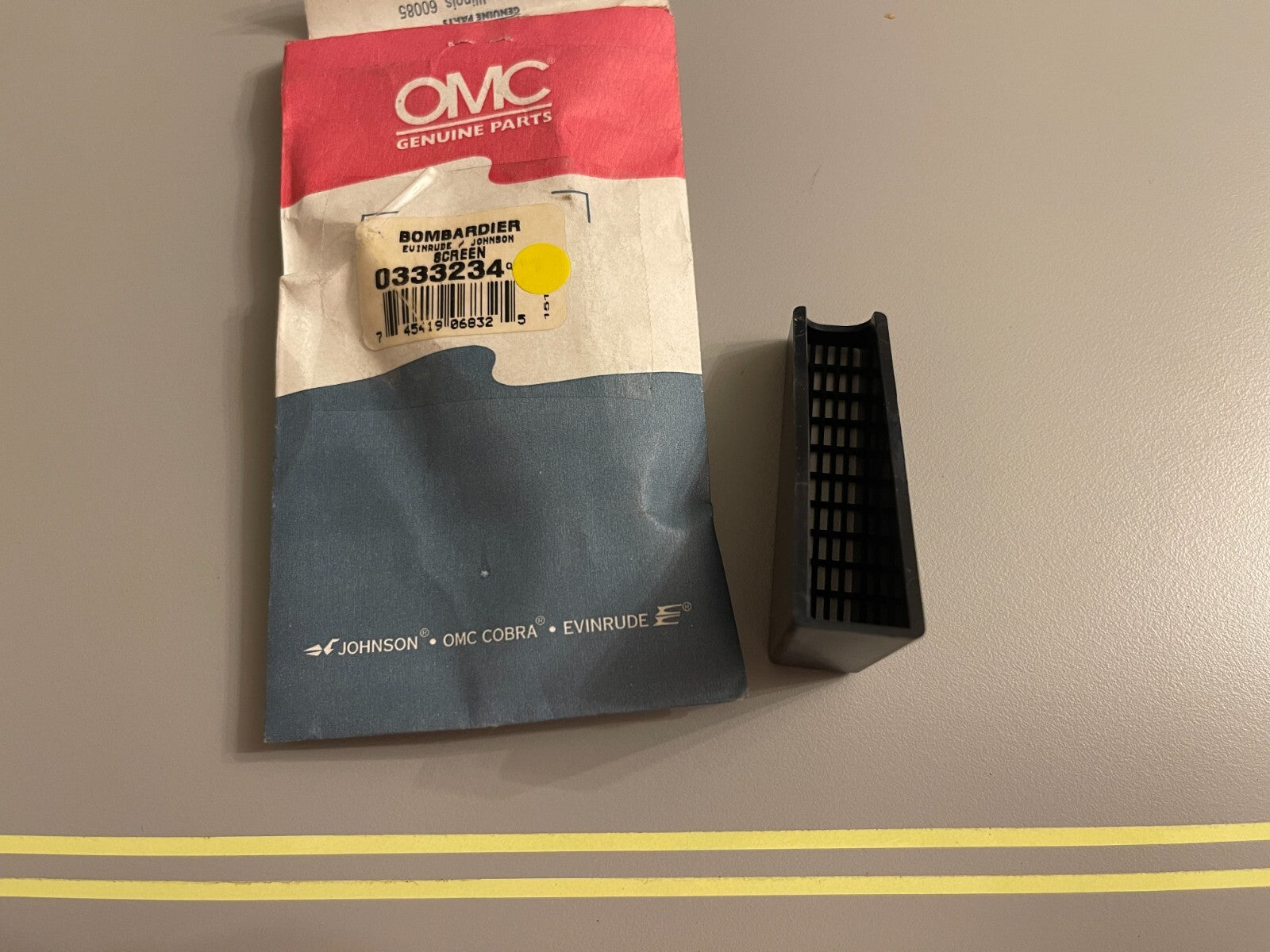 *NEW OEM* 0750 OMC Johnson Evinrude SCREEN 333234 0333234