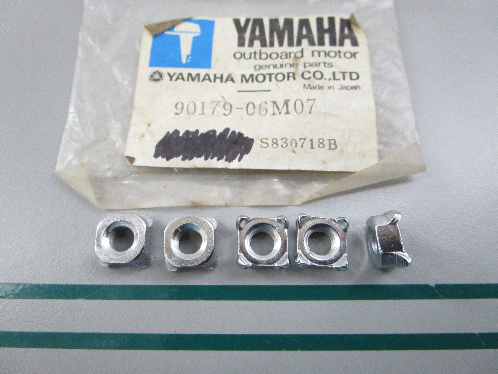 NEW OEM (LOT OF 5) 90179-06M07 Yamaha Nut 0810