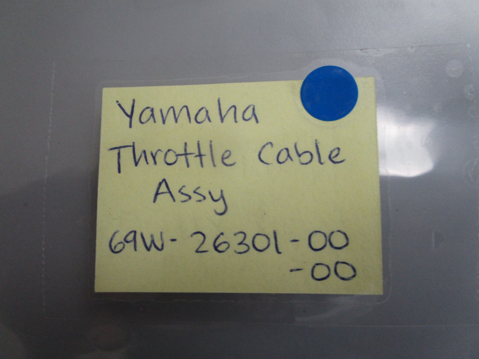 *NEW OEM* 0810 Yamaha Throttle Cable Assembly 69W-26301-00-00