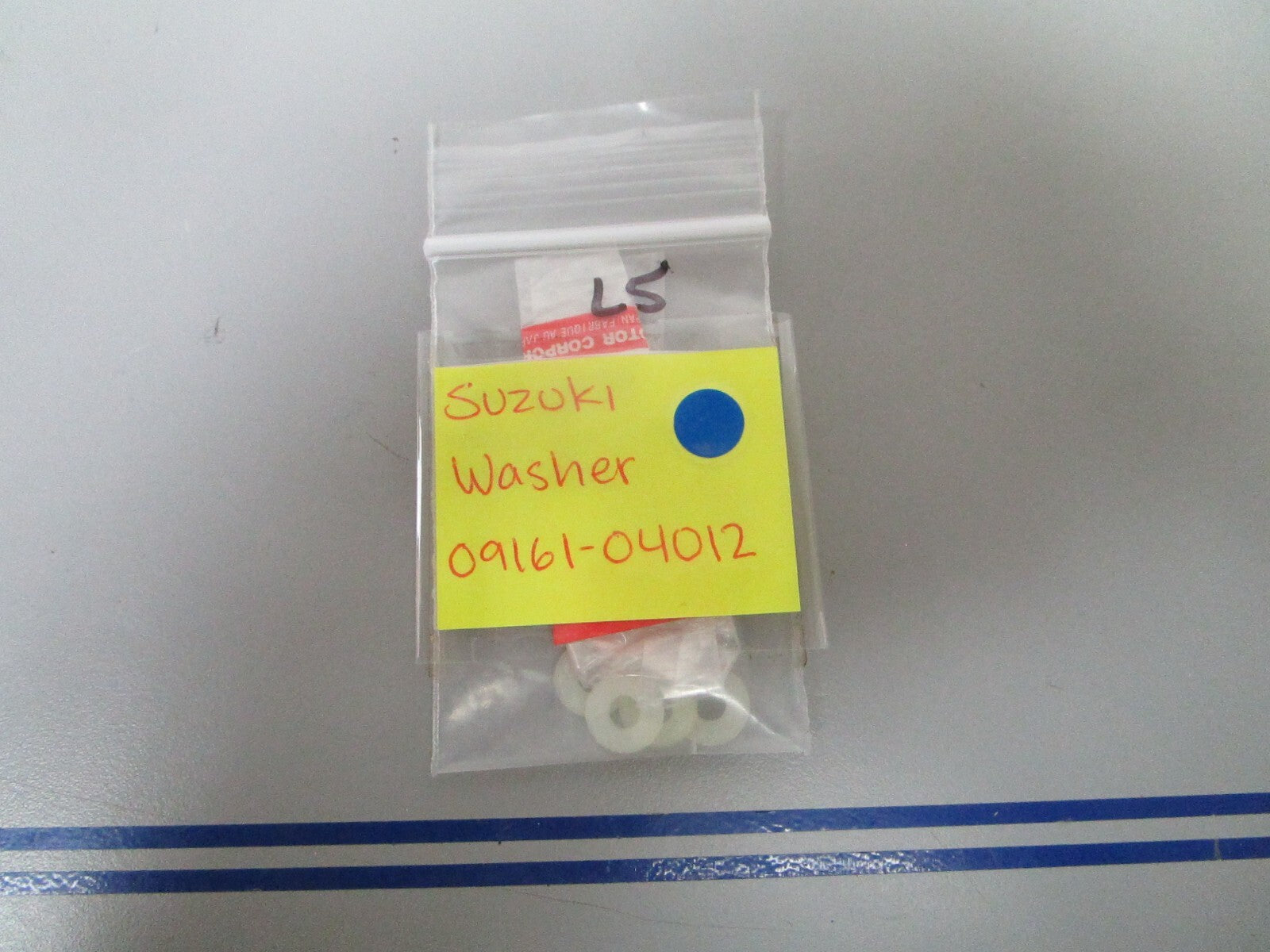 *NEW OEM* (LOT OF 5) 0810 Suzuki Washer 09161-04012