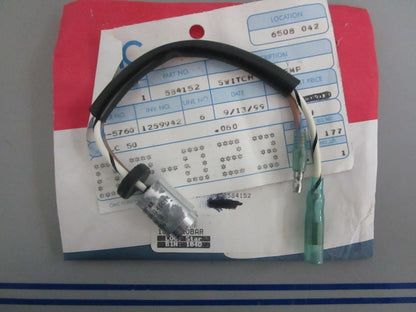 *NEW OEM* 0820 OMC Johnson Evinrude Temperature Switch 584152 0584152