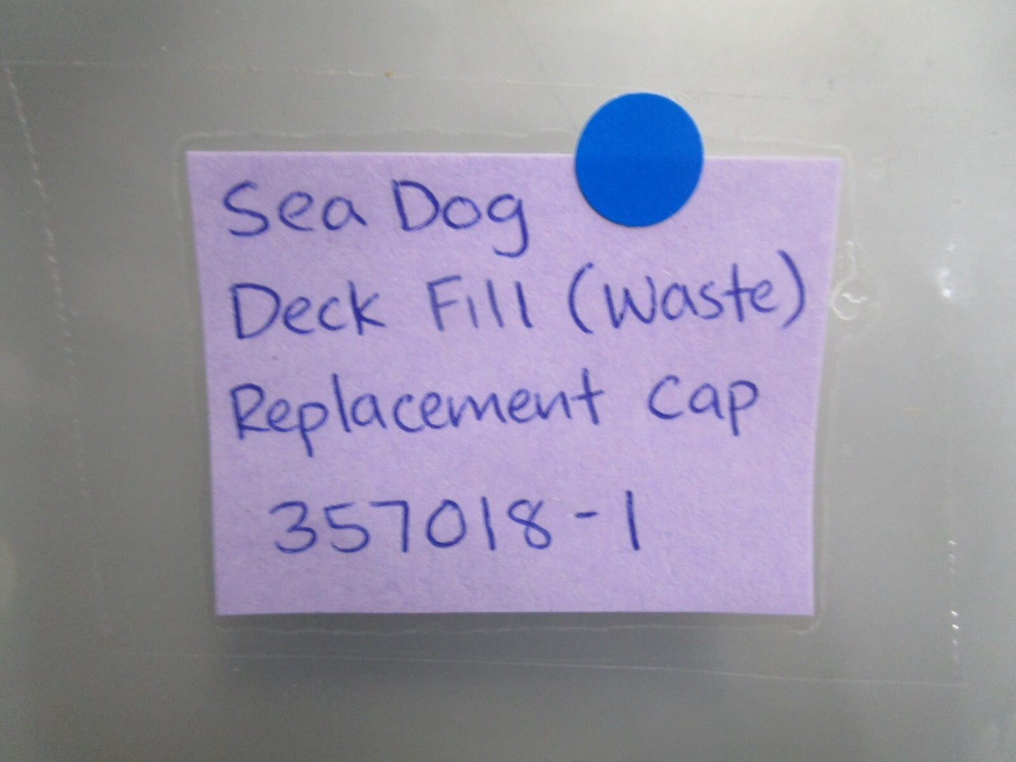 *NEW OEM* 0720 Sea Dog Deck Fill (Waste) Replacement Cup 357018-1
