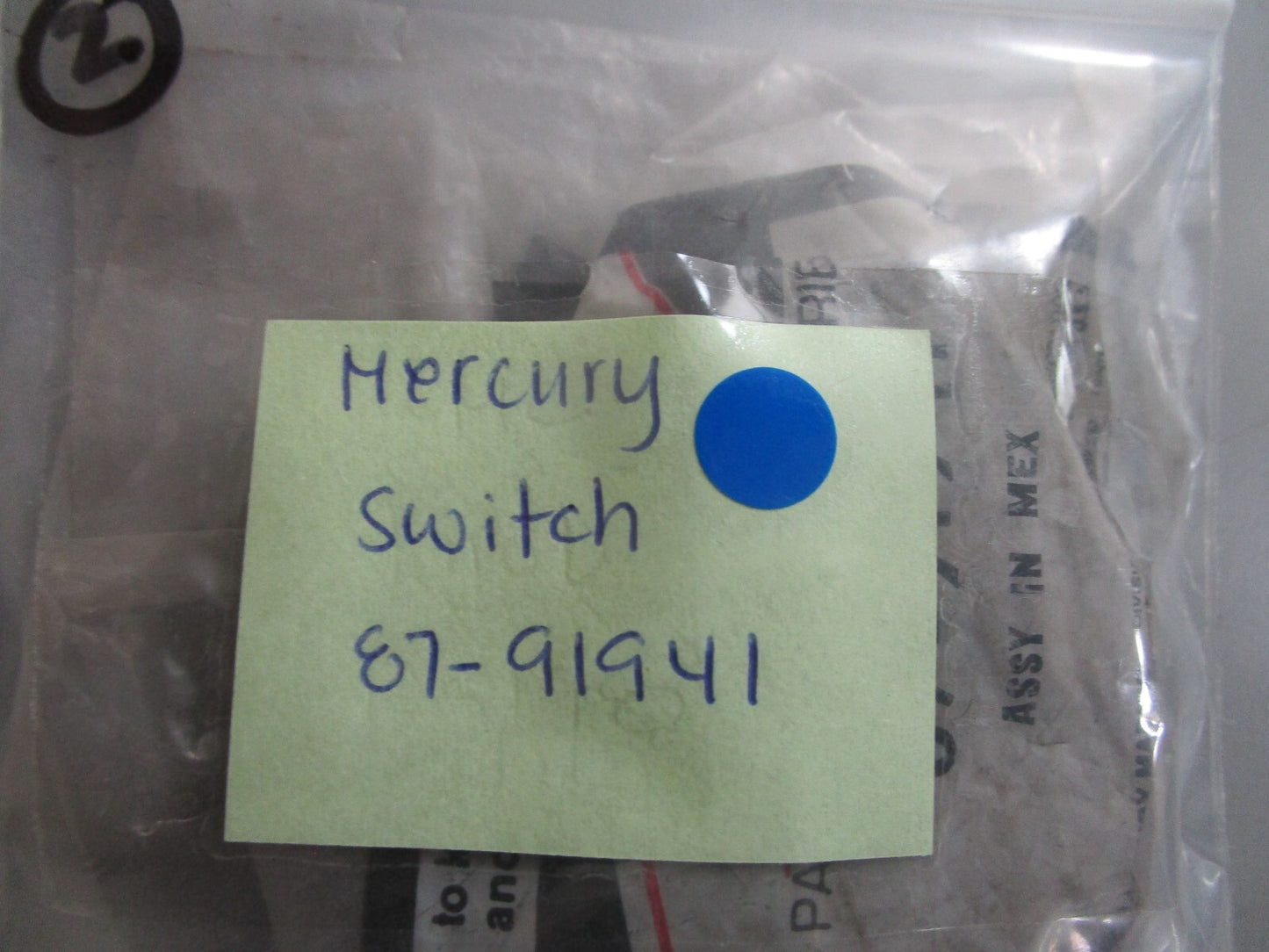 *NEW OEM* 0720 Mercury Quicksilver Switch 87-91941