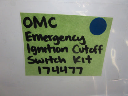 *NEW OEM* 0820 OMC Johnson Evinrude Emergency Ignition Cutoff Switch Kit 174477