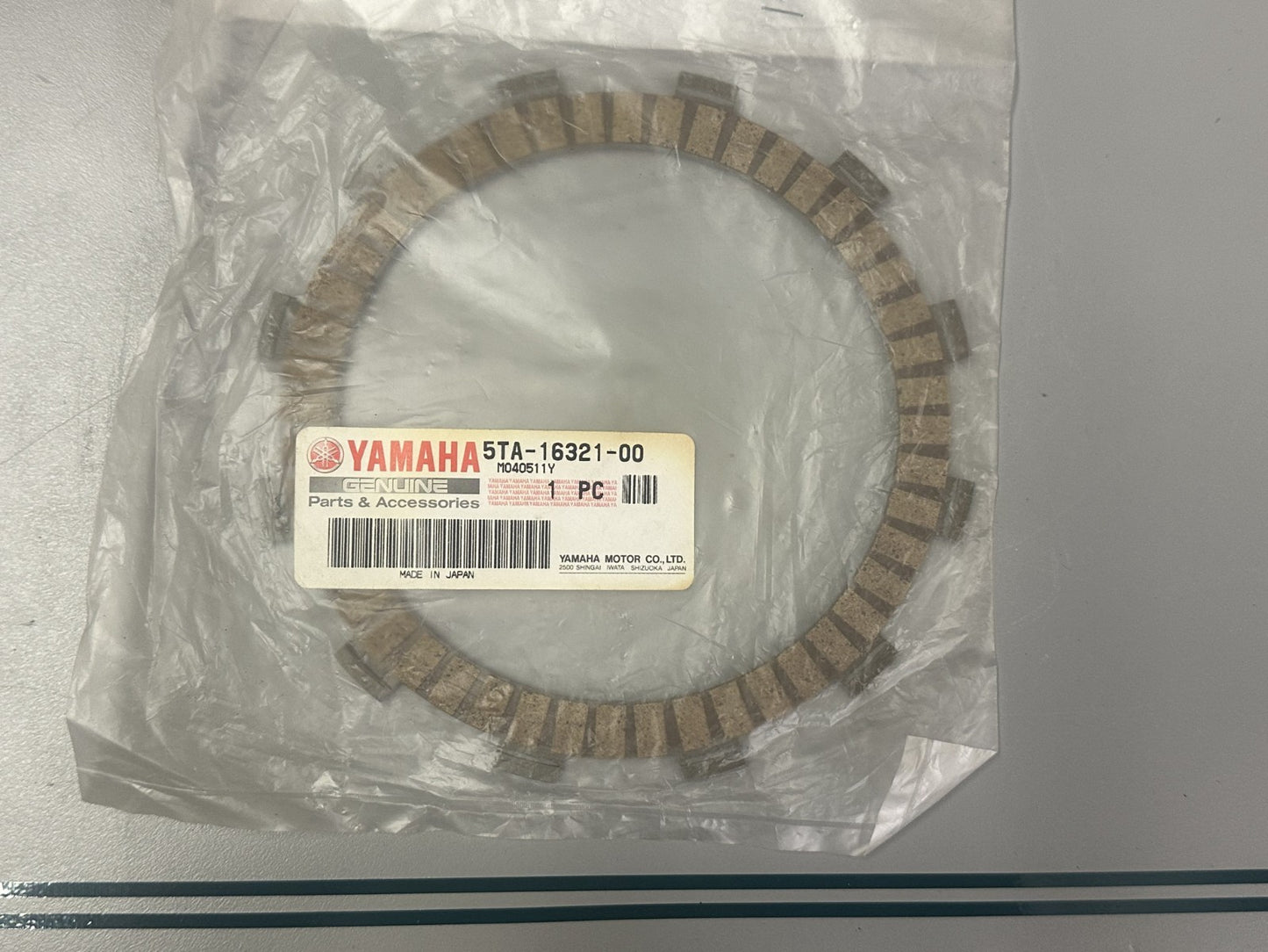 OEM Yamaha 5TA-16321-00 Clutch Friction Plate
