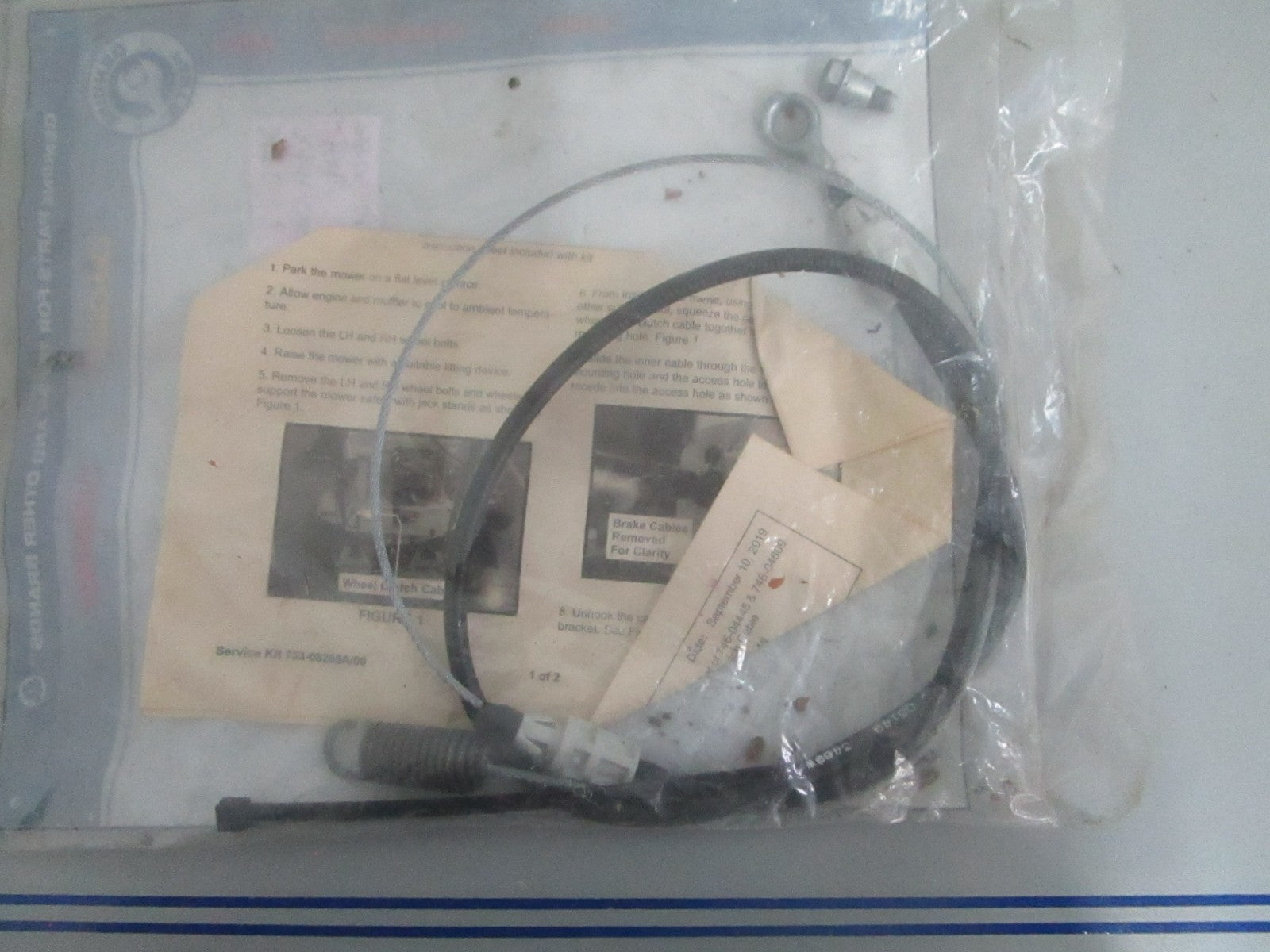 *NEW OEM* 0820 MTD Clutch Cable Kit 753-08265A
