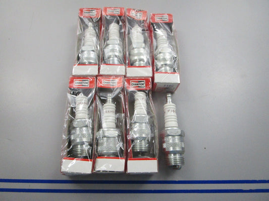 NEW (LOT OF 8) F10C Champion Spark Plug 0810