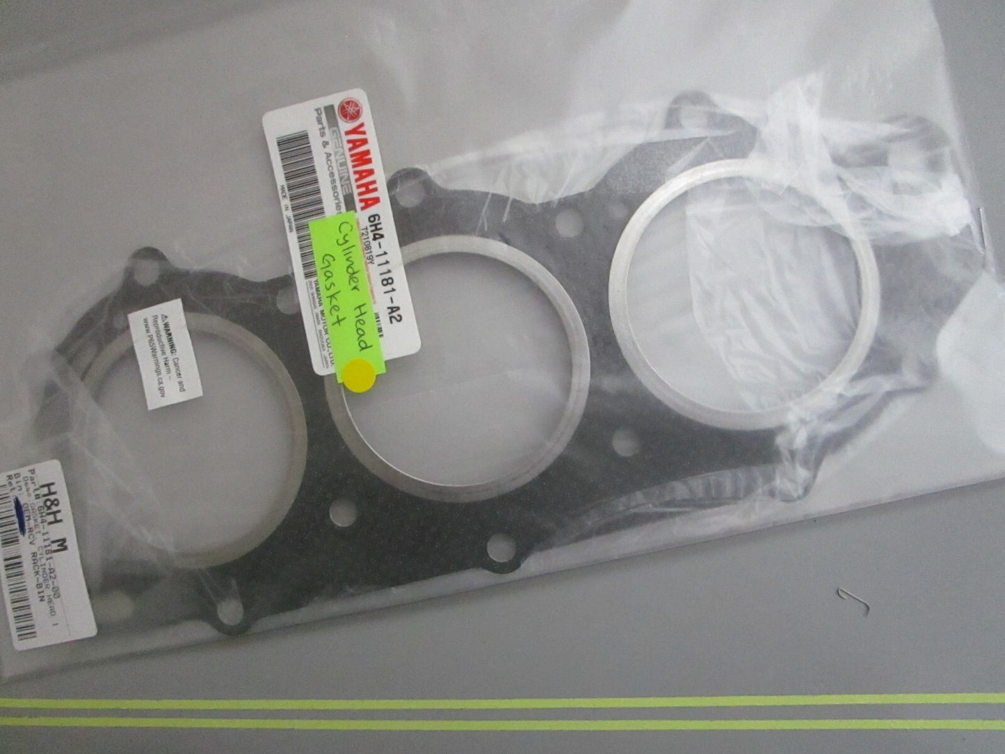 *NEW OEM* 0820 Yamaha Cylinder Head Gasket 6H4-11181-A2-00