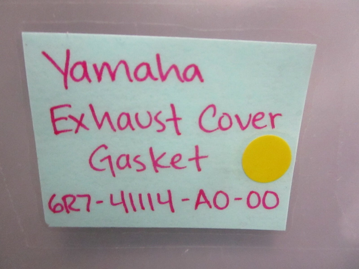 *NEW OEM* 0750 Yamaha EXHAUST COVER GASKET 6R7-41114-A0-00