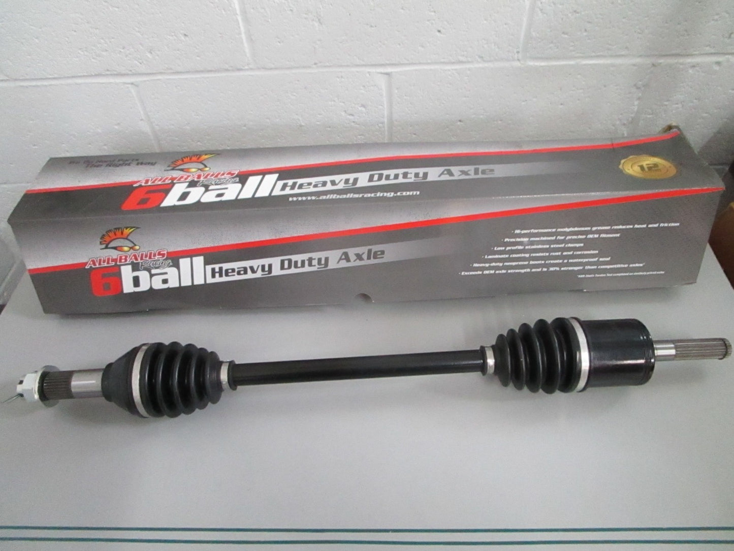 All Balls NEW AB6-CA-8-125 Can-Am Defender 6 Ball HD Front Axle NOS Part 0820