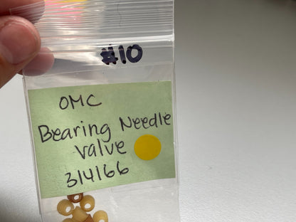 *NEW OEM* 0750 OMC Johnson Evinrude BEARING NEEDLE VALVE 314166 0314166