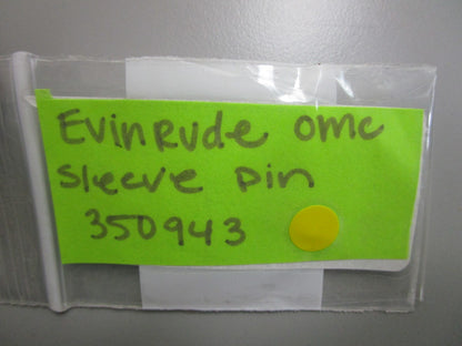 *NEW OEM* (LOT OF 2) 0810 OMC Johnson Evinrude Sleeve Pin 350943 0350943