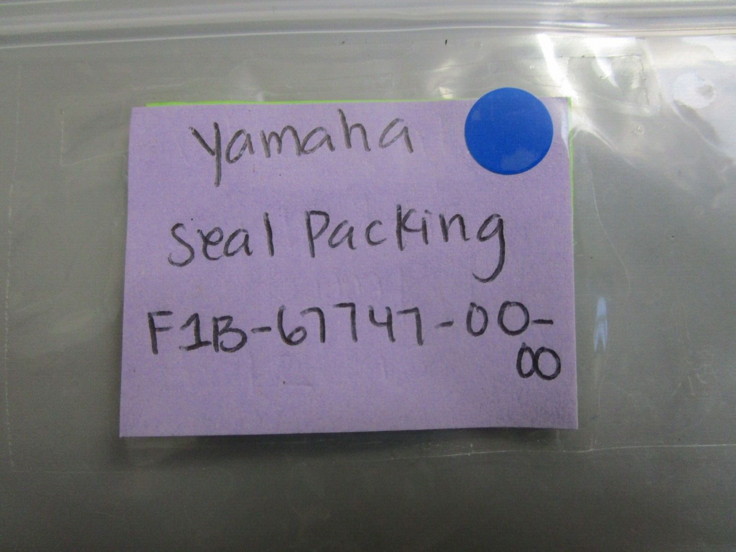 *NEW OEM* 0770 Yamaha Seal Packing F1B-67747-00-00