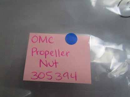 *NEW OEM* 0810 OMC Johnson Evinrude Propeller Nut 305394 0305394