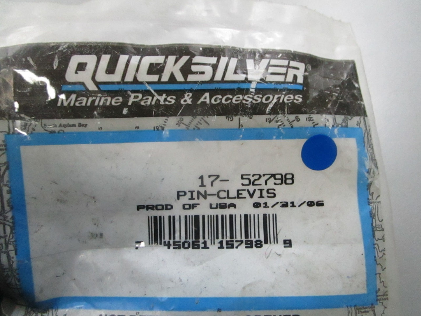 *NEW OEM* 0810 Mercury Quicksilver Clevis Pin 17-52798