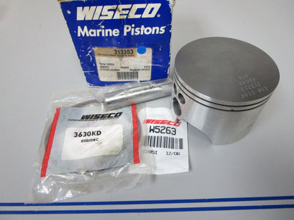NEW 3133S3 Replaces: OMC Evinrude 3033S3 Wiseco 91'- 99' Piston & Ring Ay 0720