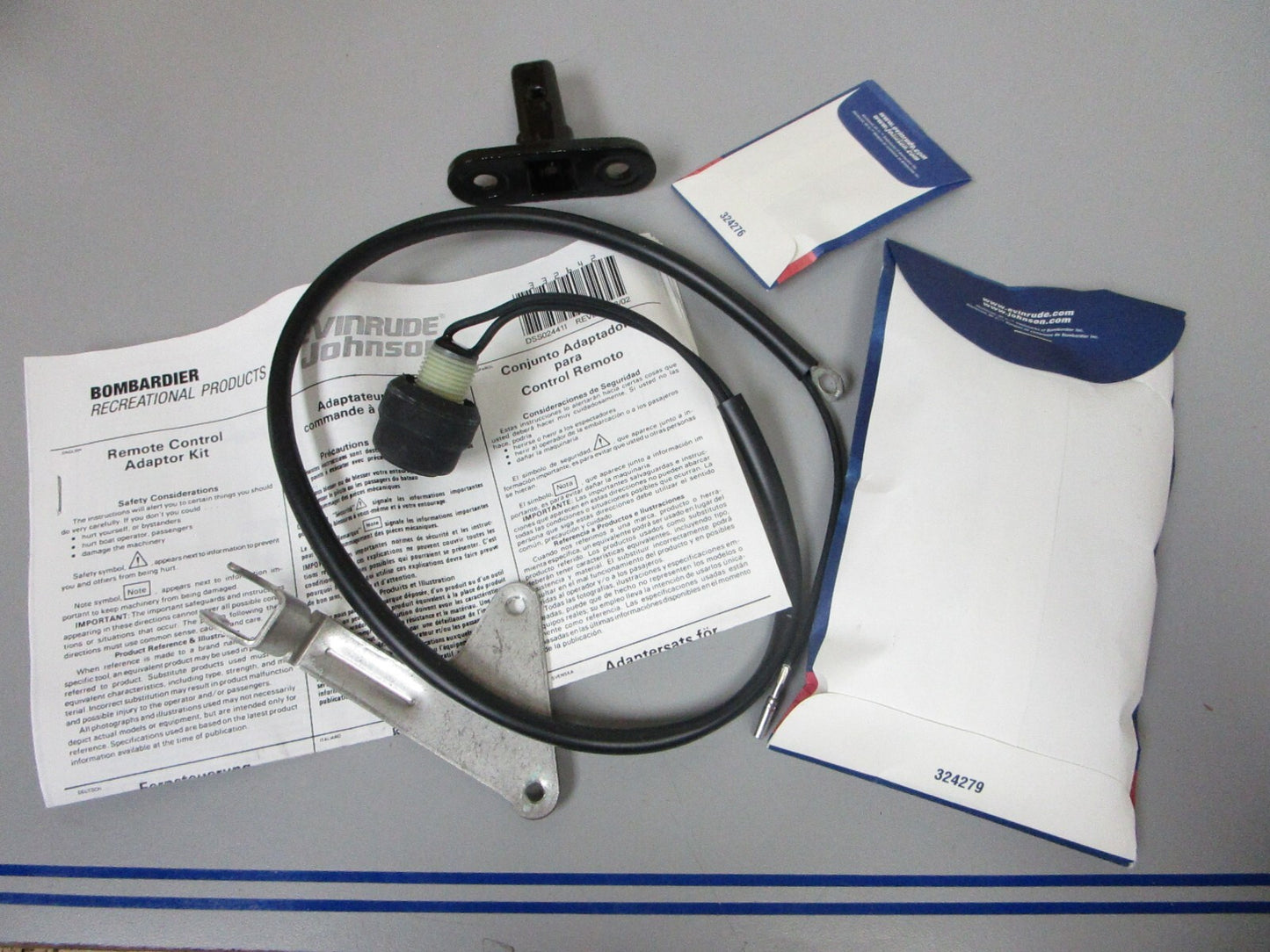 *NEW OEM* 0720 OMC Johnson Evinrude Remote Adapter Kit 397488 0397488