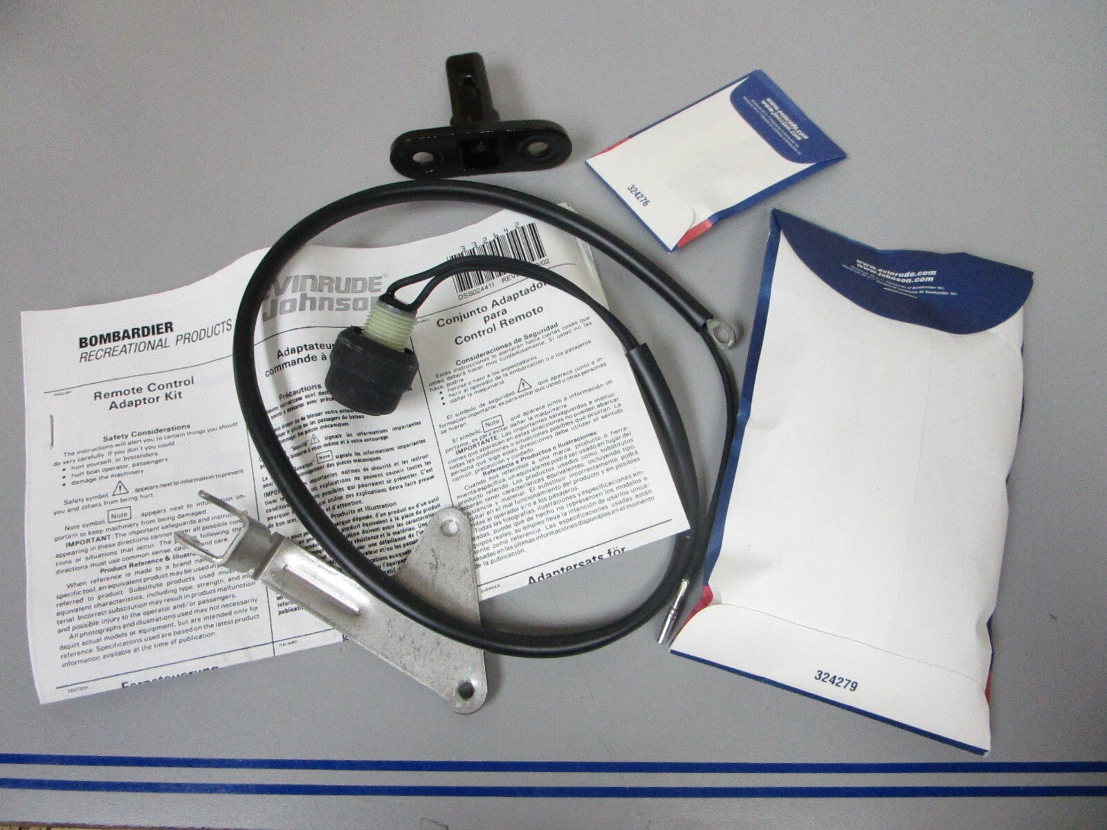 *NEW OEM* 0720 OMC Johnson Evinrude Remote Adapter Kit 397488 0397488