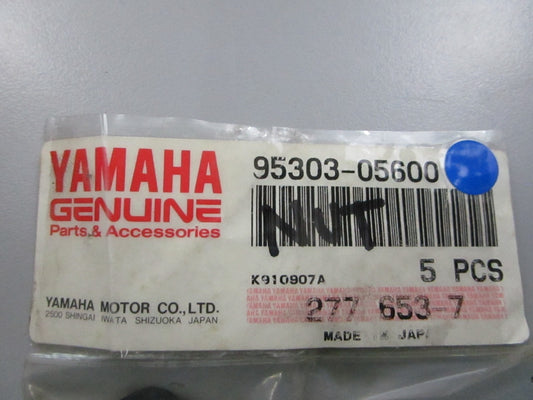 *NEW OEM* (LOT OF 2) 0810 Yamaha Nut 95303-05600