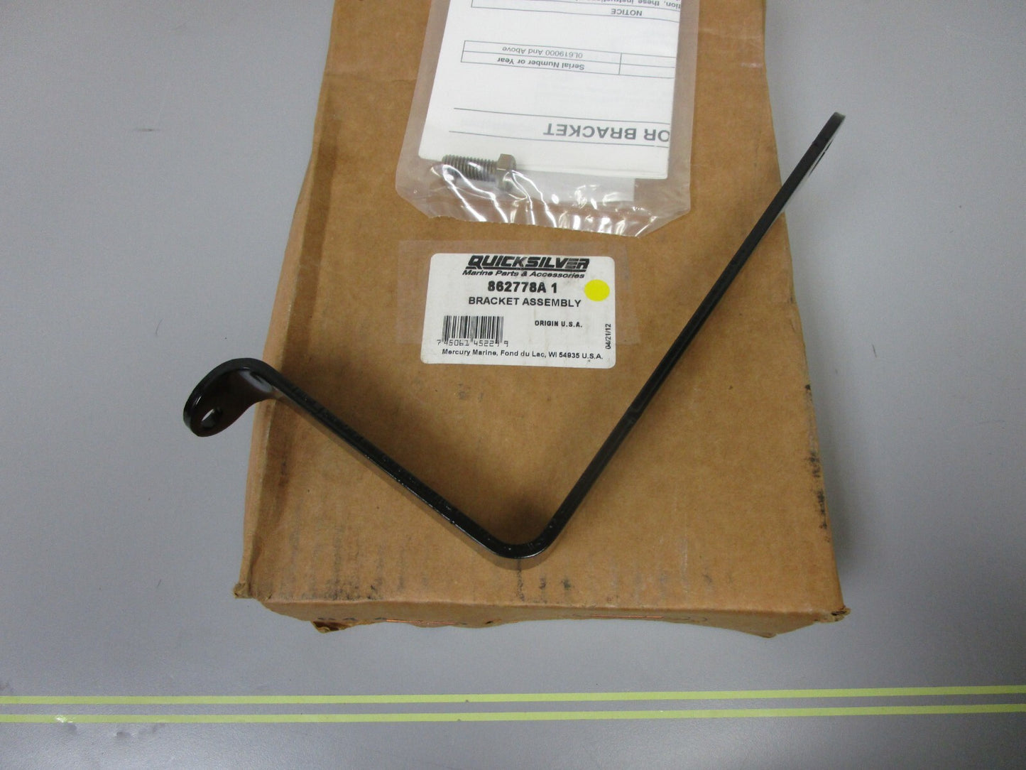 *NEW OEM* 0720 Mercury Quicksilver Bracket Assembly 862778A1