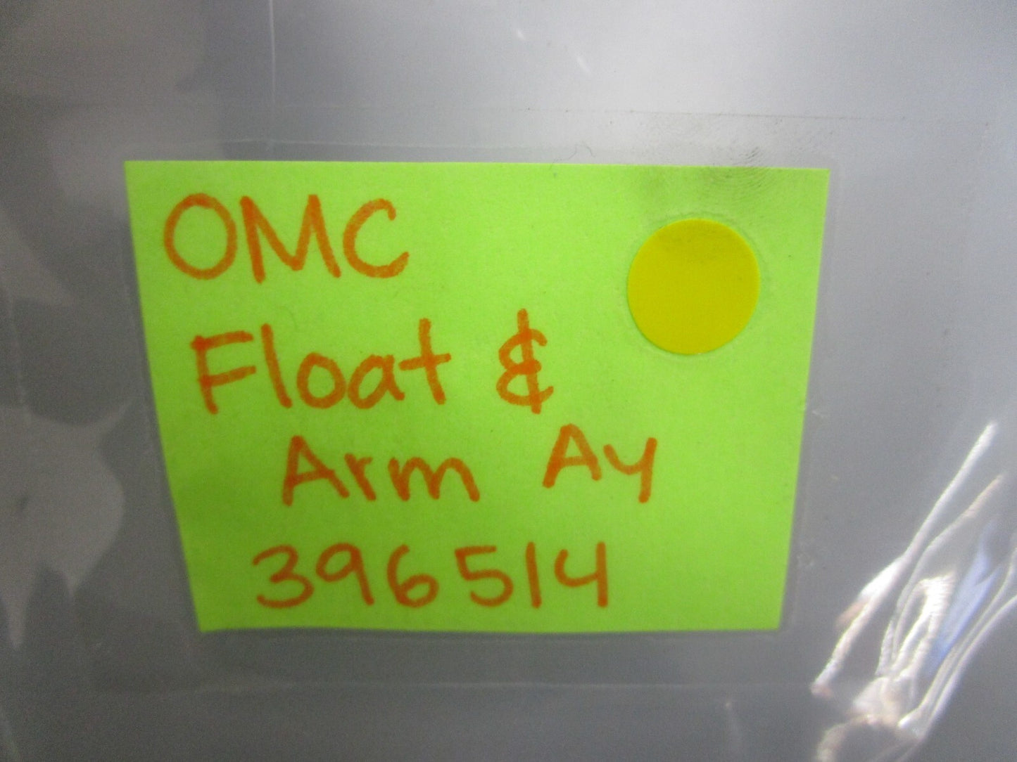 *NEW OEM* 0810 OMC Johnson Evinrude Float & Arm Assembly 396514 0396514