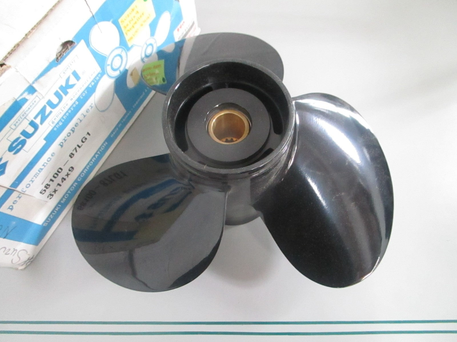 NEW OEM 58100-87LG1 Suzuki 3×14×9 Propeller 0820