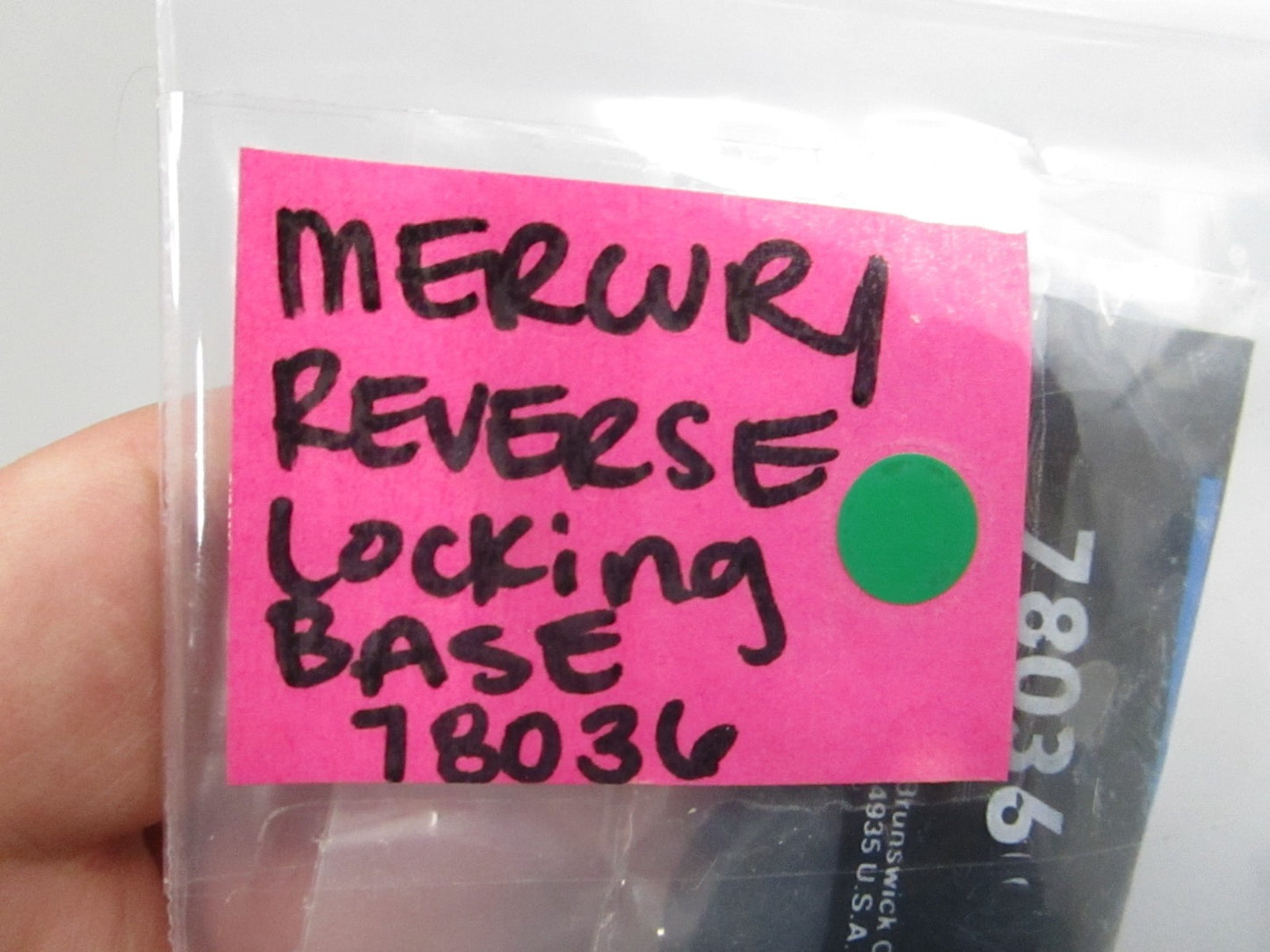 NEW OEM (LOT OF 2) 78036 Mercury Quicksilver Reverse Locking Base 0810