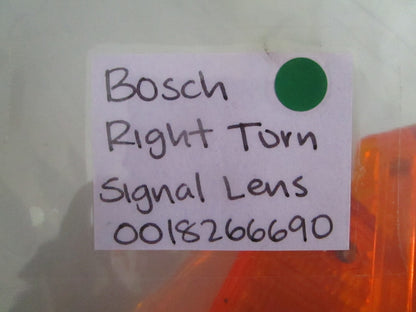 NEW OEM 0018266690 Bosch Mercedes Right Turn Lens 0820