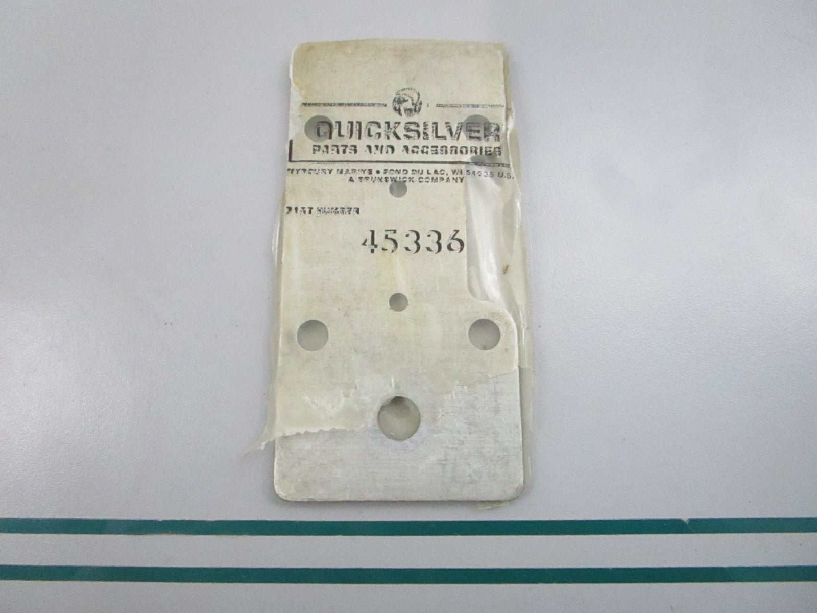 NEW OEM 45336 Mercury Quicksilver Plate 0810